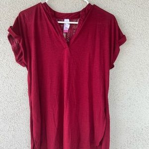 No Boundaries Laced Back Blouse